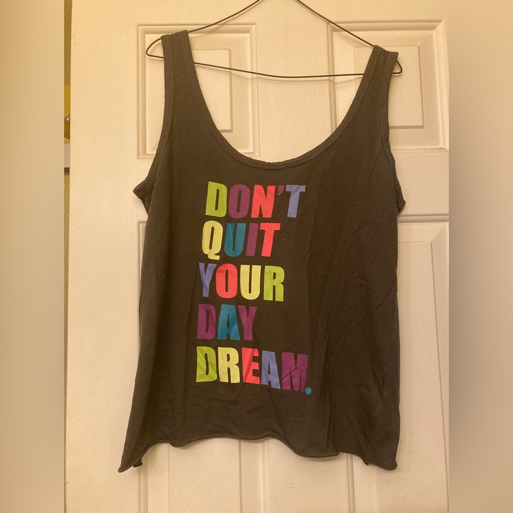 Wildfox, medium, new with tags, “don’t quit your daydream” tank